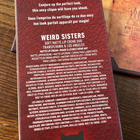 NYX Chilling Adventures of Sabrina Spellbook Palette Complete SET! - Picture 9 of 9